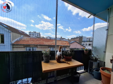 filet protection balcon pour chat sans percer