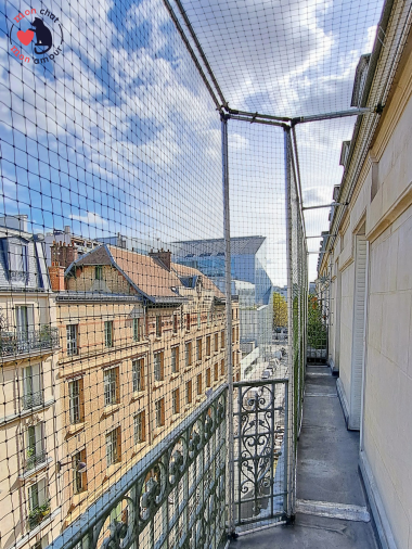 sécuriser balcon chat sans percer